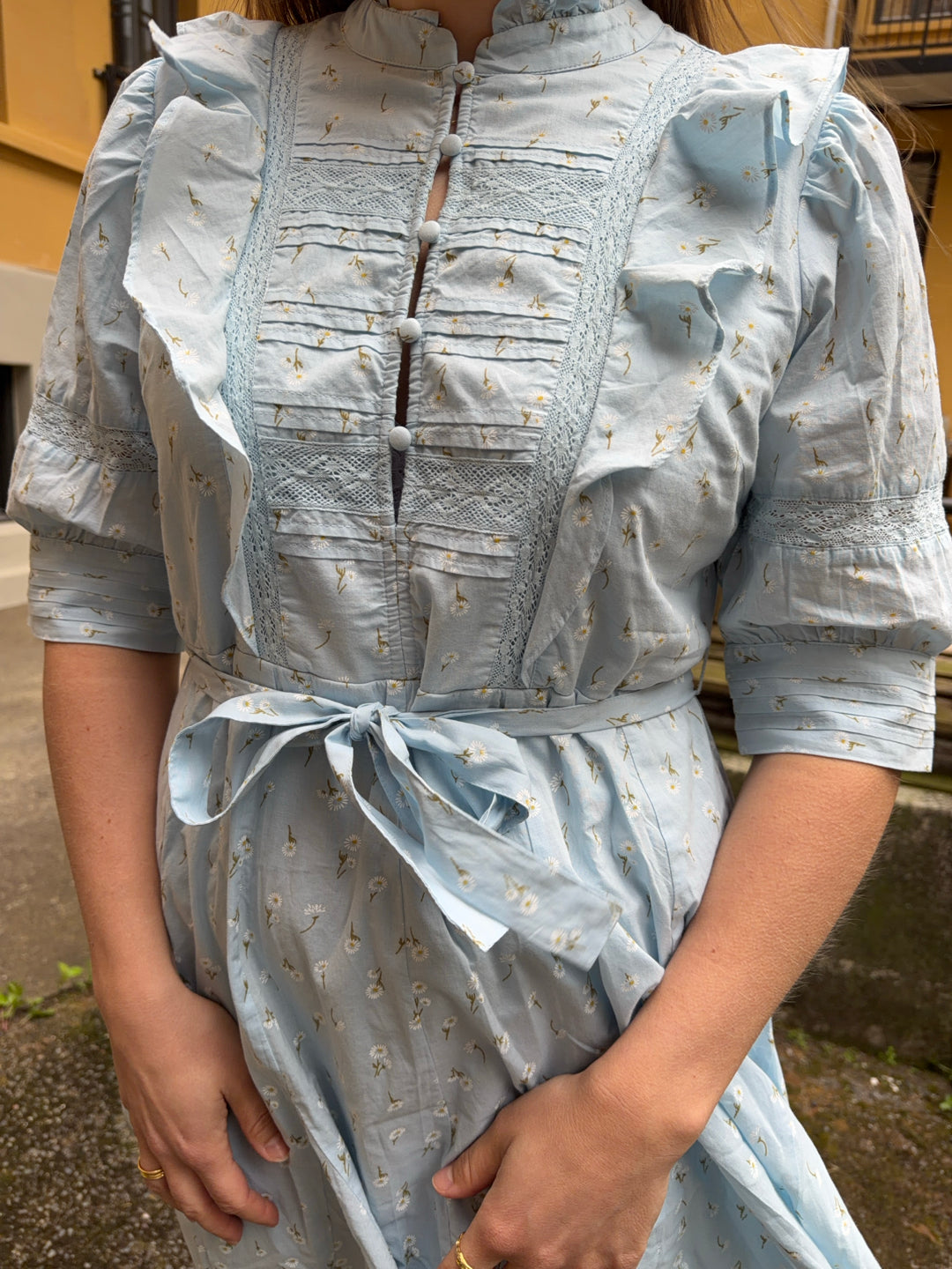 PGBENEDICTE Short Dress - Blå
